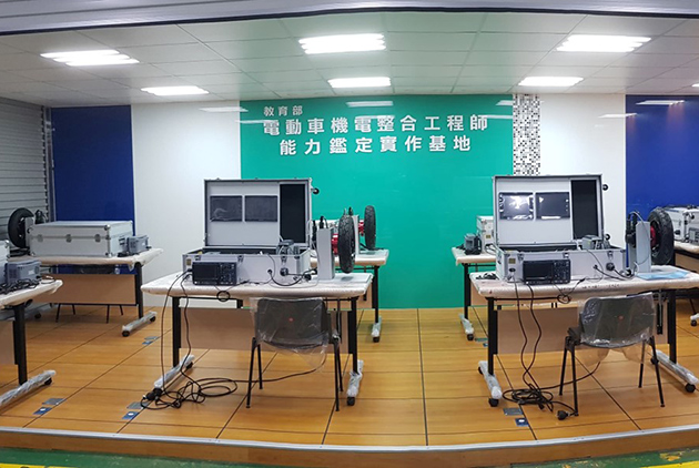 迎接全球電動車化時代,
培育電動車機電整合人才,北科、虎科、高科總動員